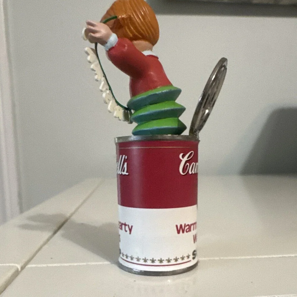 Campbell's Warm And Heath Wishes Soup Christmas Ornament